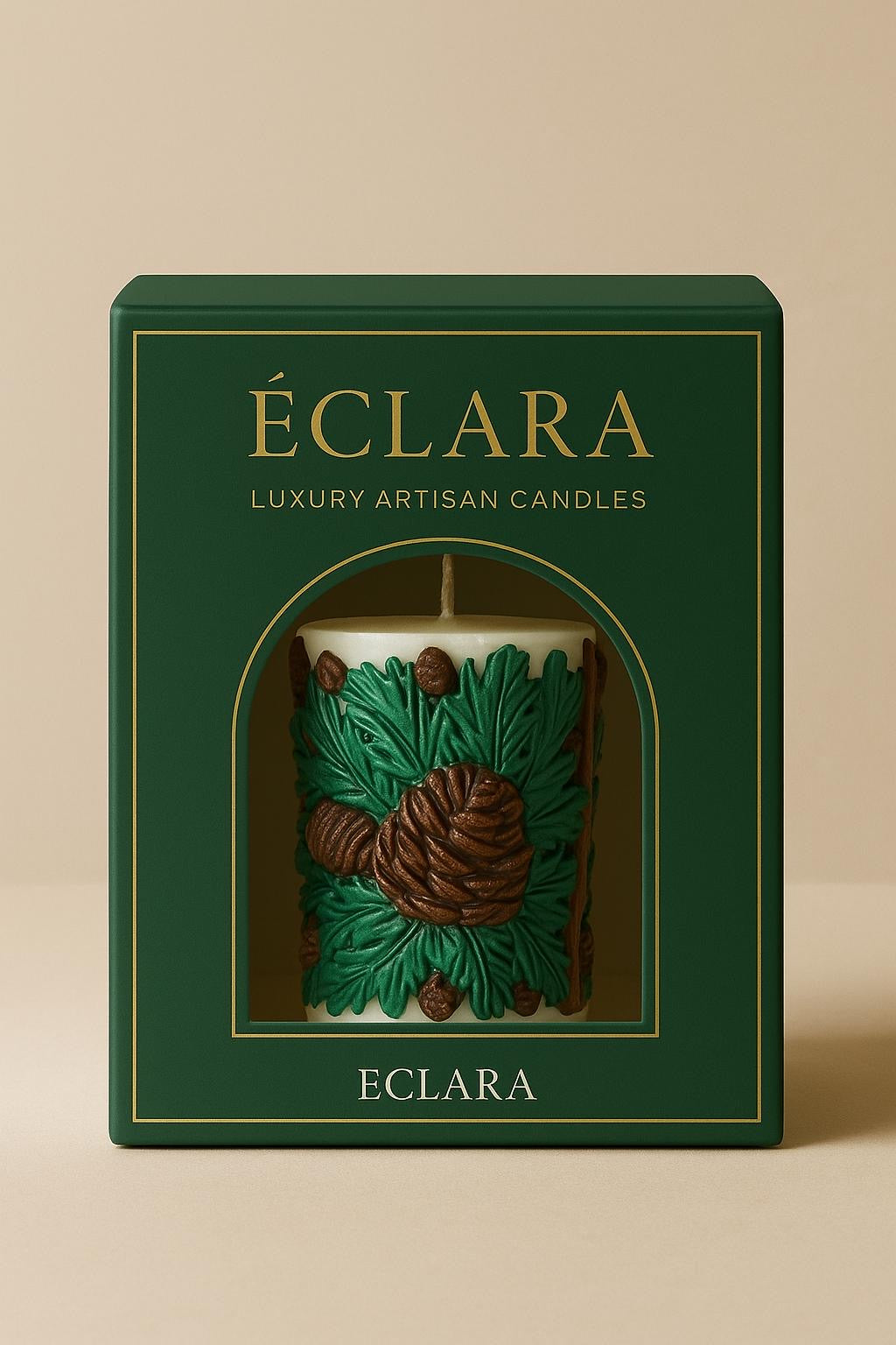 ECLARA Éclara – “Forêt d’Hiver” Luxury Candle