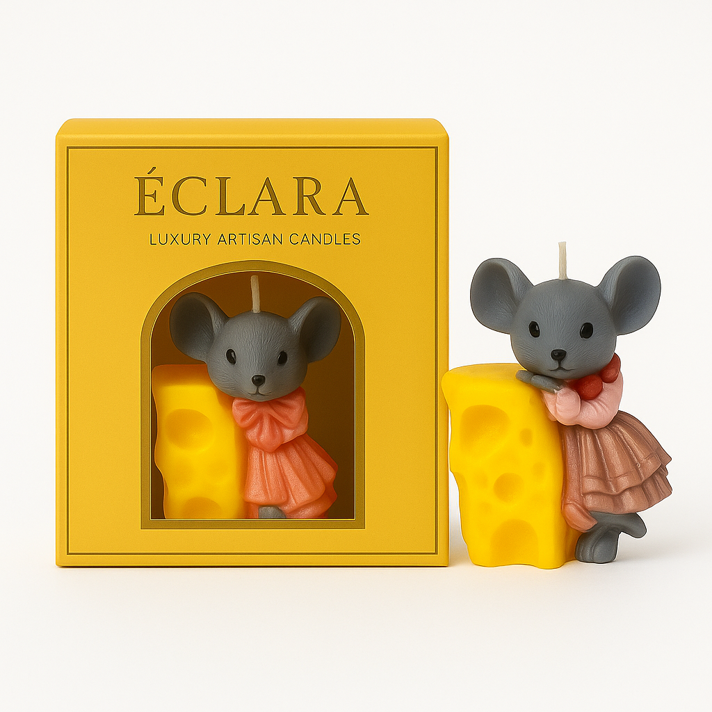 ECLARA Éclara – “Petite Mademoiselle & Fromage” Luxury Candle